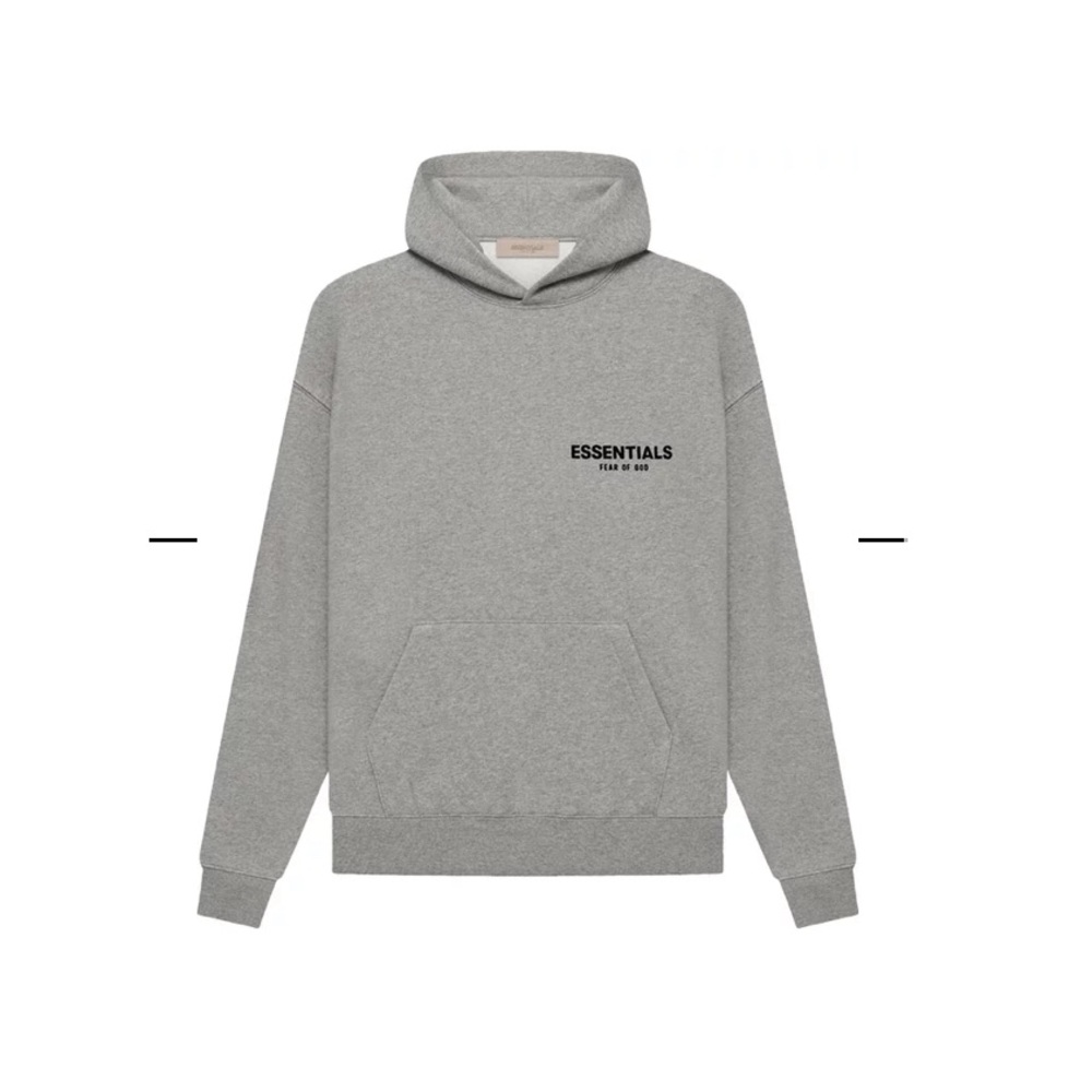 Essentials Fear of God Hoodie in ‘Dark Oatmeal’